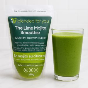 Lime Mojito high protein smoothie