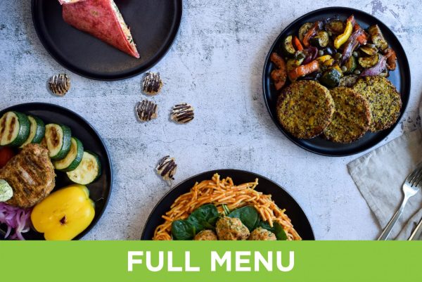 Meal Prep Vancouver Full Menu Categories