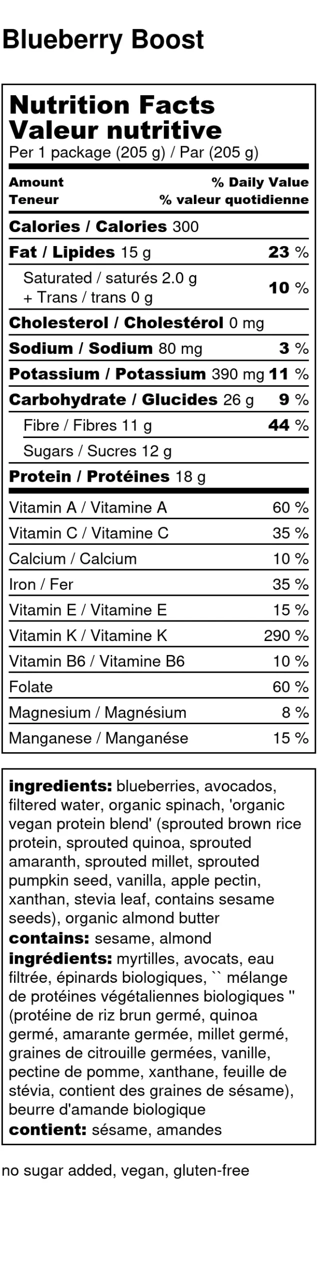 Blueberry Boost Smoothie - MPI - Image 2