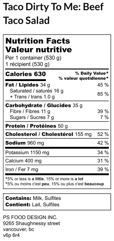 Taco Dirty Me - High Protein - Image 2