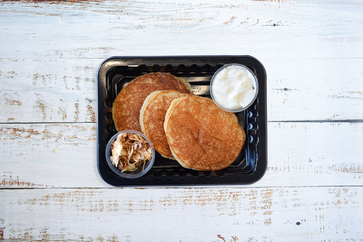 Cinnamon Roll Protein Pancakes - Image 3