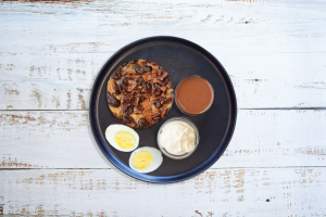 Dark Choc Pecan Baked Protein Oatmeal