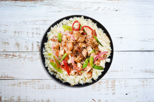 Sesame Garlic Chicken Stir Fry