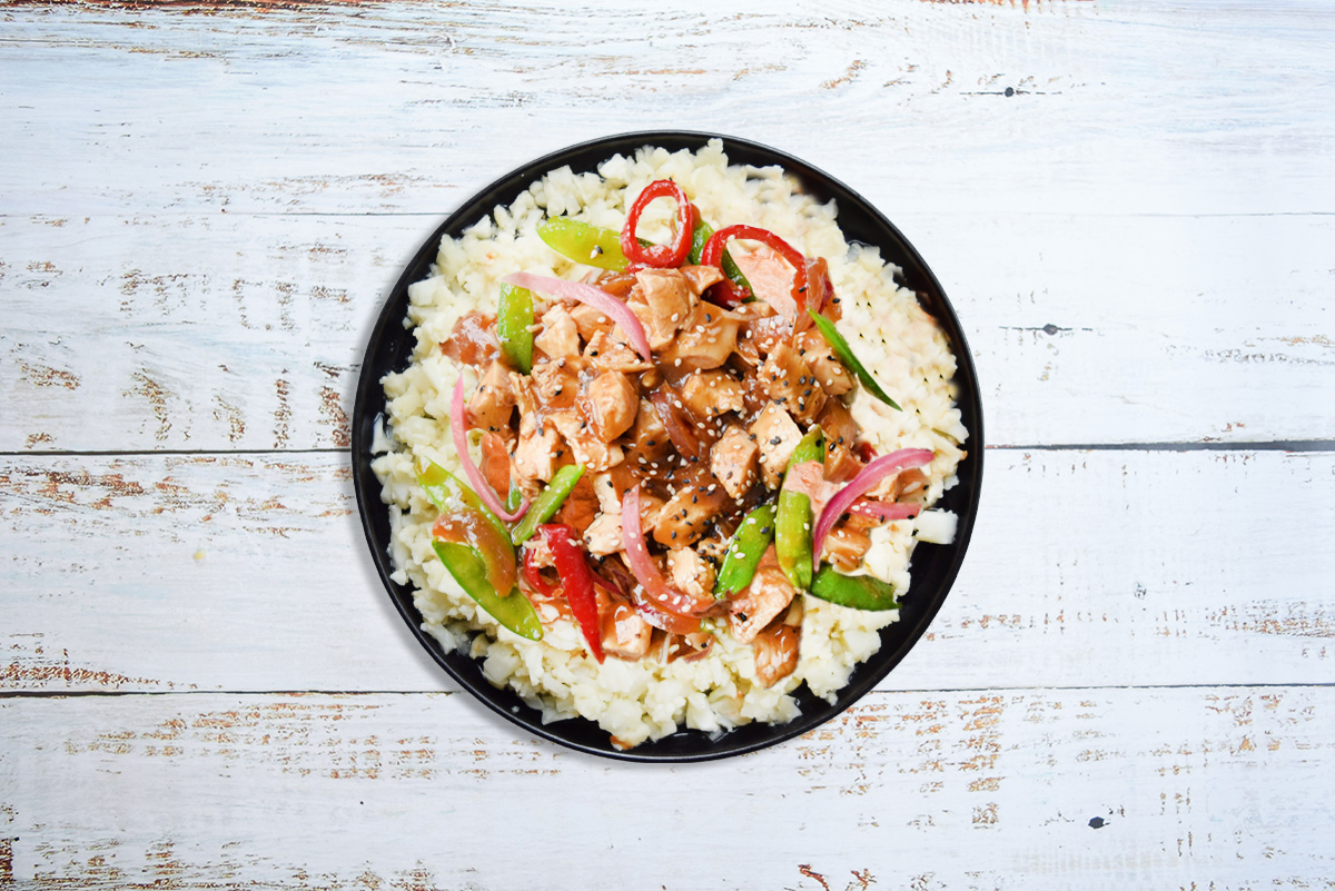 Sesame Garlic Chicken Stir Fry