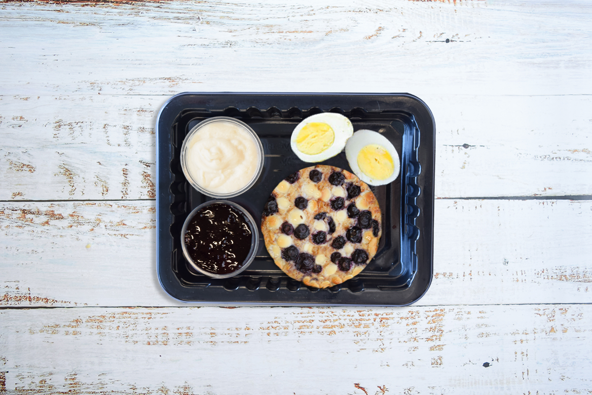 White Choc Blueberry Baked Protein Oatmeal - Image 3